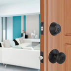 Hartford Aged Bronze Entry Knob and Single Cylinder Deadbolt Combo Pack
