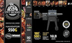 Navigator 550 Pellet Grill and Smoker NEW