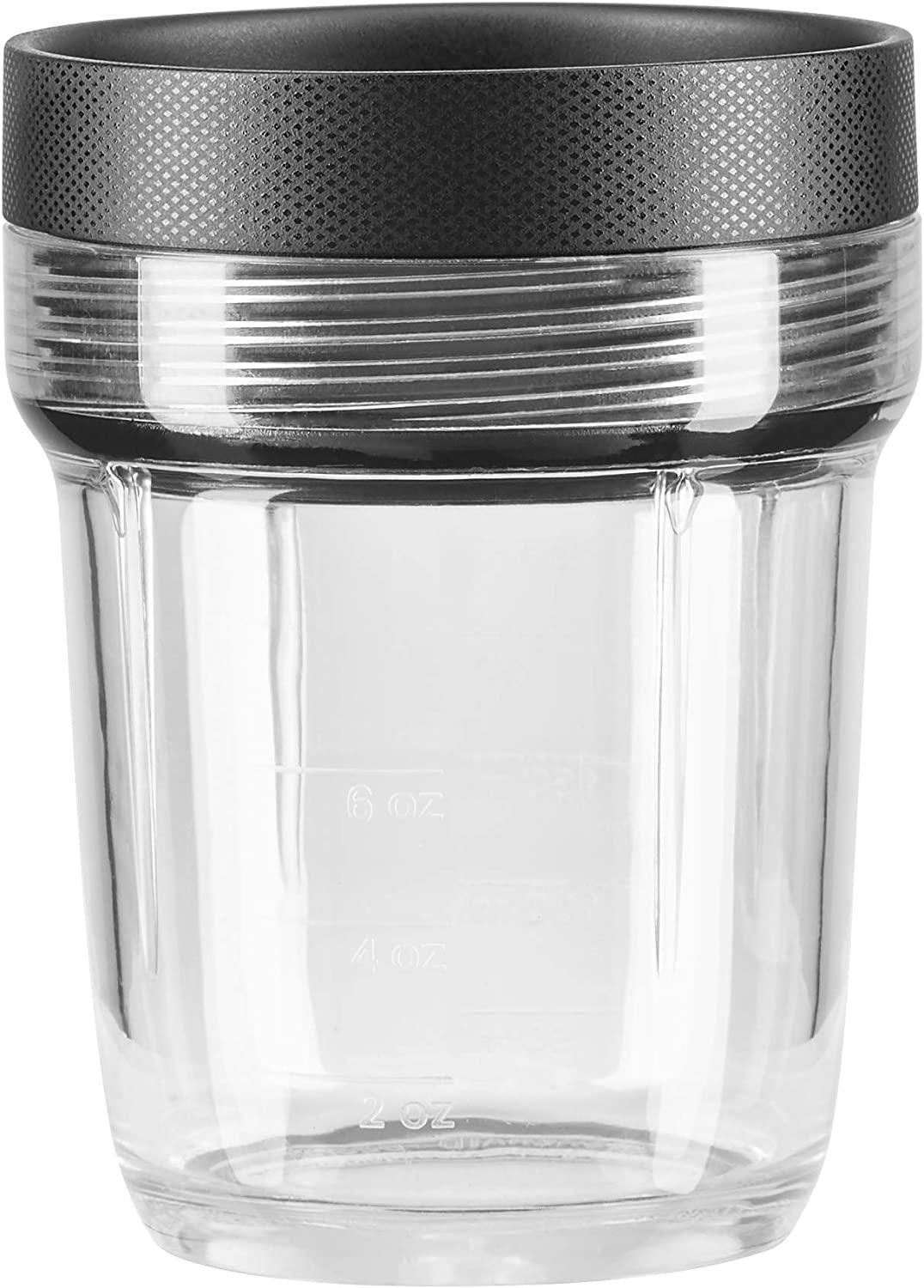 KitchenAid KSB2040BBB K150 and K400 6-oz. Small Batch Jar Blender Expansion Pack, 6 oz, black