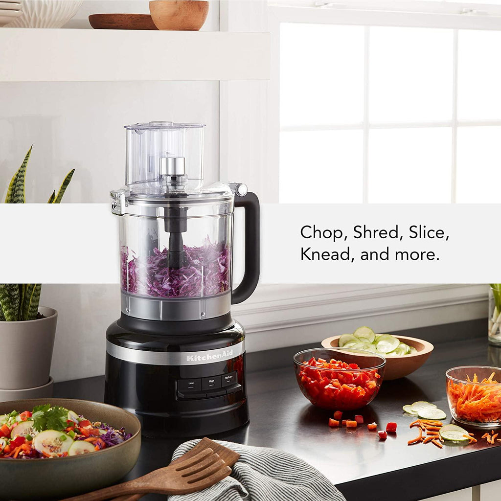 KitchenAid 13-Cup Food Processor, Onyx Black