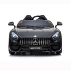 Kids 12v RC Ride On Cars, URHOMEPRO Electric Power Wheels Car, 3-6 Years kids Motorized Ride On Toys, Ride On Truck Car Toy w/ Remote Control, 3 Speeds, Spring Suspension, LED Light, Black, W5669