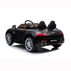 Kids 12v RC Ride On Cars, URHOMEPRO Electric Power Wheels Car, 3-6 Years kids Motorized Ride On Toys, Ride On Truck Car Toy w/ Remote Control, 3 Speeds, Spring Suspension, LED Light, Black, W5669