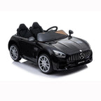 Kids 12v RC Ride On Cars, URHOMEPRO Electric Power Wheels Car, 3-6 Years kids Motorized Ride On Toys, Ride On Truck Car Toy w/ Remote Control, 3 Speeds, Spring Suspension, LED Light, Black, W5669