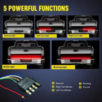 60inch Tailgate Light Bar Strip LED Truck Tailgate Bar Running Brake Turn Signal Reverse Light For Cars Truck Pickup SUVS Jeep Vans RVs Trailers