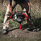 EARTHQUAKE 10310 Dually 1 or 2-Person Earth Auger Powerhead - 52cc 2-Cycle Viper Engine
