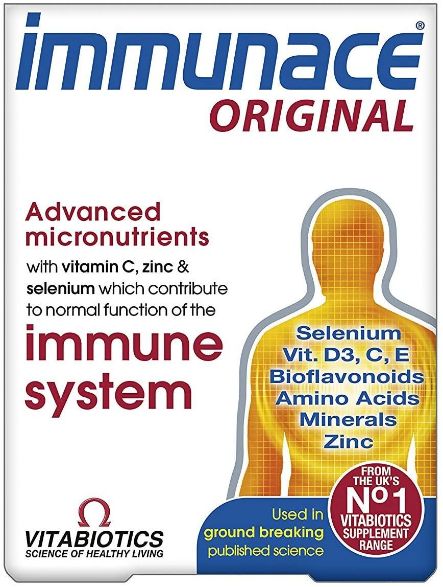 Vitabiotics (Pack of 12) Immunace 1 A Day