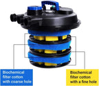 HAPPYGRILL Pond Filter 4000 Gallons Pond Pressure Bio Filter with 13W UV Light