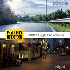 3 Lens Dash Camera, 4'' Touch IPS Screen Car Video Recorder, 1080P +720P+720P