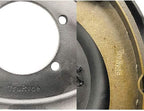 Southwest Wheel 2-Pack 12" X 2" TruRyde Self-Adjusting Electric Brakes with Hardware (2 Right Hand + 2 Left Hand)