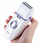 2 In 1 Women Hair Remover Electric Trimmer For Armpit Bikini Leg Lady Removal