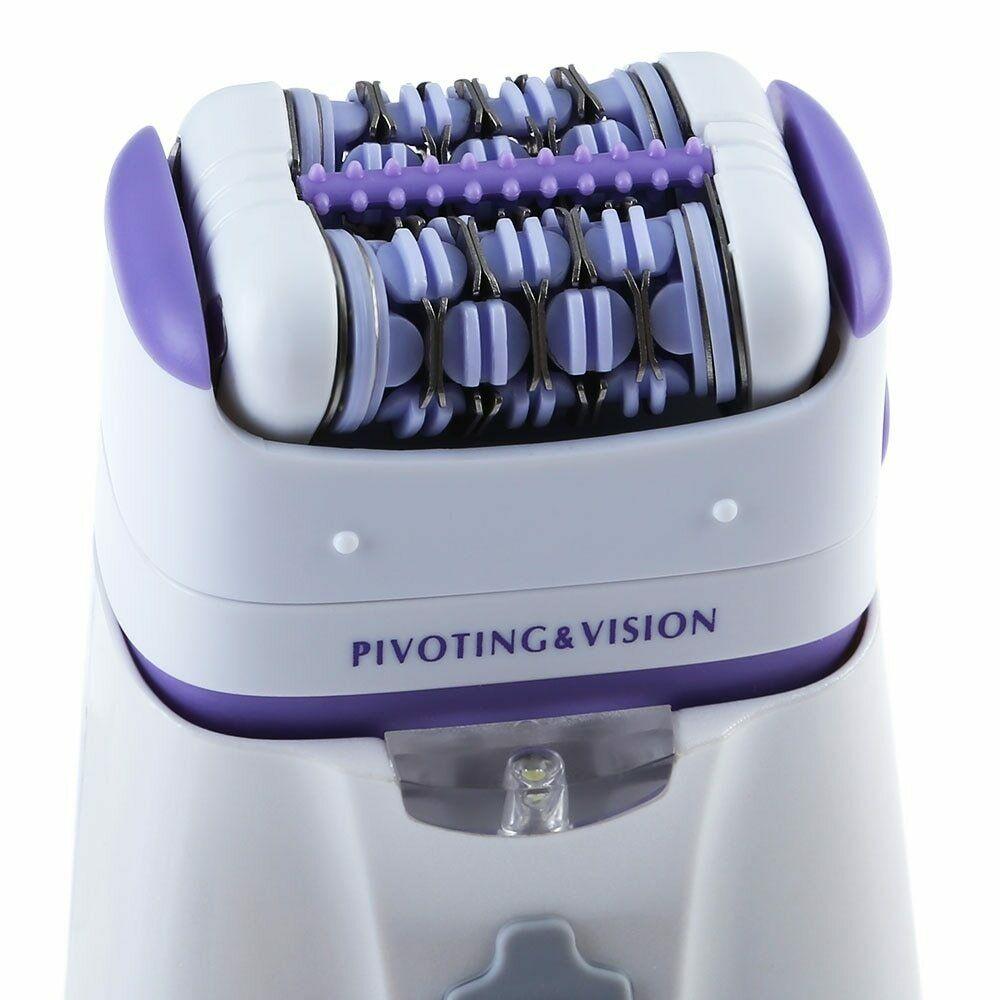 2 In 1 Women Hair Remover Electric Trimmer For Armpit Bikini Leg Lady Removal