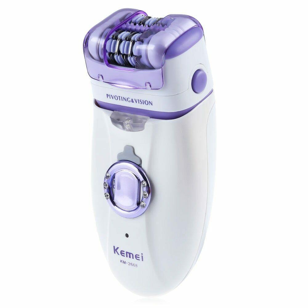 2 In 1 Women Hair Remover Electric Trimmer For Armpit Bikini Leg Lady Removal