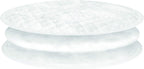 Swisspers Premium 100% Natural Cotton Rounds, Hypoallergenic, Reclosable Bags, 100-Count Bags, 6-Pack (600 Count Total)