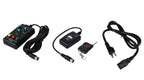 American DJ VF1600 Mobile DMX Fog Machine W/ Wired & Wireless Remotes+(2) Scrims