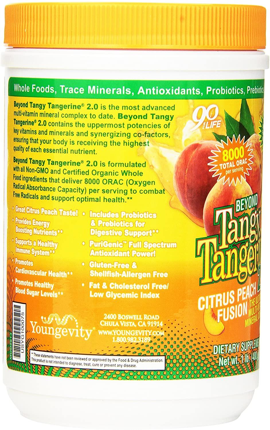 BTT 2.0 Citrus Peach Fusion 480 g canister, Packaging May Vary - 6 Pack