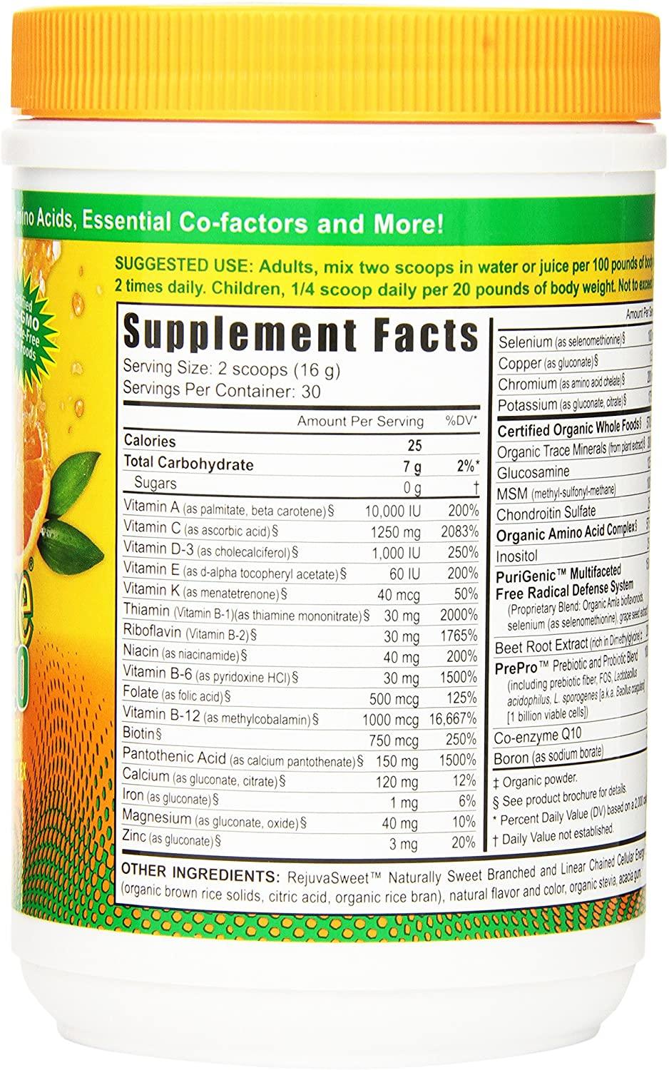 BTT 2.0 Citrus Peach Fusion 480 g canister, Packaging May Vary - 6 Pack
