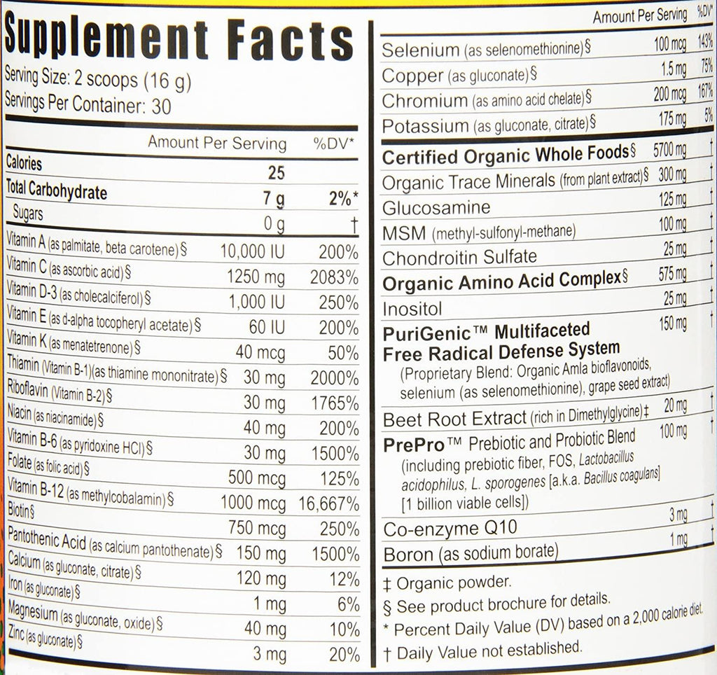BTT 2.0 Citrus Peach Fusion 480 g canister, Packaging May Vary - 6 Pack