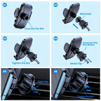 Big Phones &amp; Thick Cases? No Problem! Car Air Vent Phone Mount - The Ultimate Hands-Cell Phone Holder!