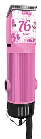Oster Classic 76 Hair Clipper Professional Pro Salon Pink Flower Color