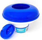 HYDROTOOLS BY SWIMLINE 8720 Extra Large Capacity Pool &amp; Spa Chemical Dispenser | Compatible With Bromine &amp; Chlorine Supports 1-3’’ Tablets | Adjustable Control Ring For Customizable Flow Rate