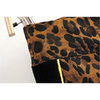 leopard top and high waist top &amp; short