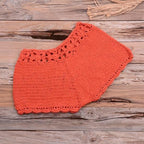 crochet knitted top and bottom