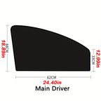 Keep Your Car Cool And Protected With Our Universal Magnetic Suction Window Sunshade!