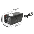 Viafly Wireless Control LED 500W Fog Smoke Machine Remote RGB Color Smoke Ejector LED QWEGF2141