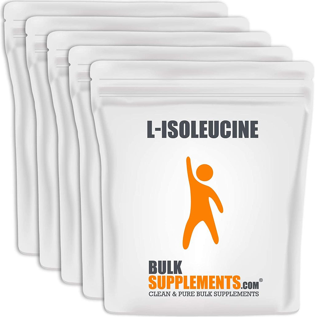 BulkSupplements.com L-Isoleucine Powder (5 Kilograms - 11 lbs)