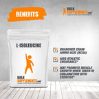 BulkSupplements.com L-Isoleucine Powder (5 Kilograms - 11 lbs)