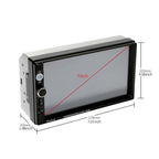 2 Din 7 Inch Car Stereo Touch Screen Multimedia MP5 Radio