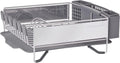 KitchenAid Compact Stainless Steel Dish Rack, Satin Gray, 15-Inch-by-13.25-Inch -