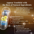 CellLabs Fresh Sheep Placenta Forte Plus 30,000mg Premium Quality Stem Cell Supplement | Rich Antioxidant | Anti Aging | Speedy Healing & Vitality | Immunity Booster | 60's Capsules