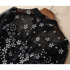 sequins embroidery dress