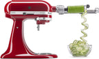 KitchenAid KSM2APCQ 7 Blade Spiralizer Plus with Peel, Core and Slice
