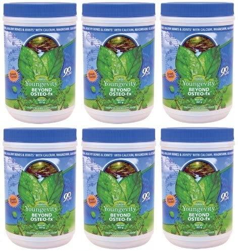 6 Pack Beyond Osteo FX Powder 357g Canisters Youngevity Calcium Bone Health (Ships Worldwide)