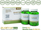 Authentic Avemar™ Film-Coated Tablet - Fermented Wheat Germ Extract, Daily Immune and Cell Support, Avemar Pulvis™ Super Concentrate, Natural, 300 Tablets