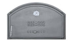 Cast Iron pizza oven door with thermometer | bread oven doors | 700x460 | Right