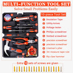 LIANXIN Roadside Emergency Car Kit- Emergency Roadside Kit for Car,Roadside Kit with Jumper Cables,Tow Strap,Car Tool Kit,Deer Whistles for Car,Emergency Truck Kit