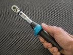 Hazet 5108-2CT Torque Wrench with Reversible RATCHET 2, 5-25NM 1/4"