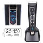 Hair Clipper Cordless Trimming Kit Speed Adjustable Beard Moustache LED Display