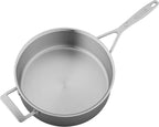 Demeyere Industry 5-Ply 6.5-qt Stainless Steel Saute Pan