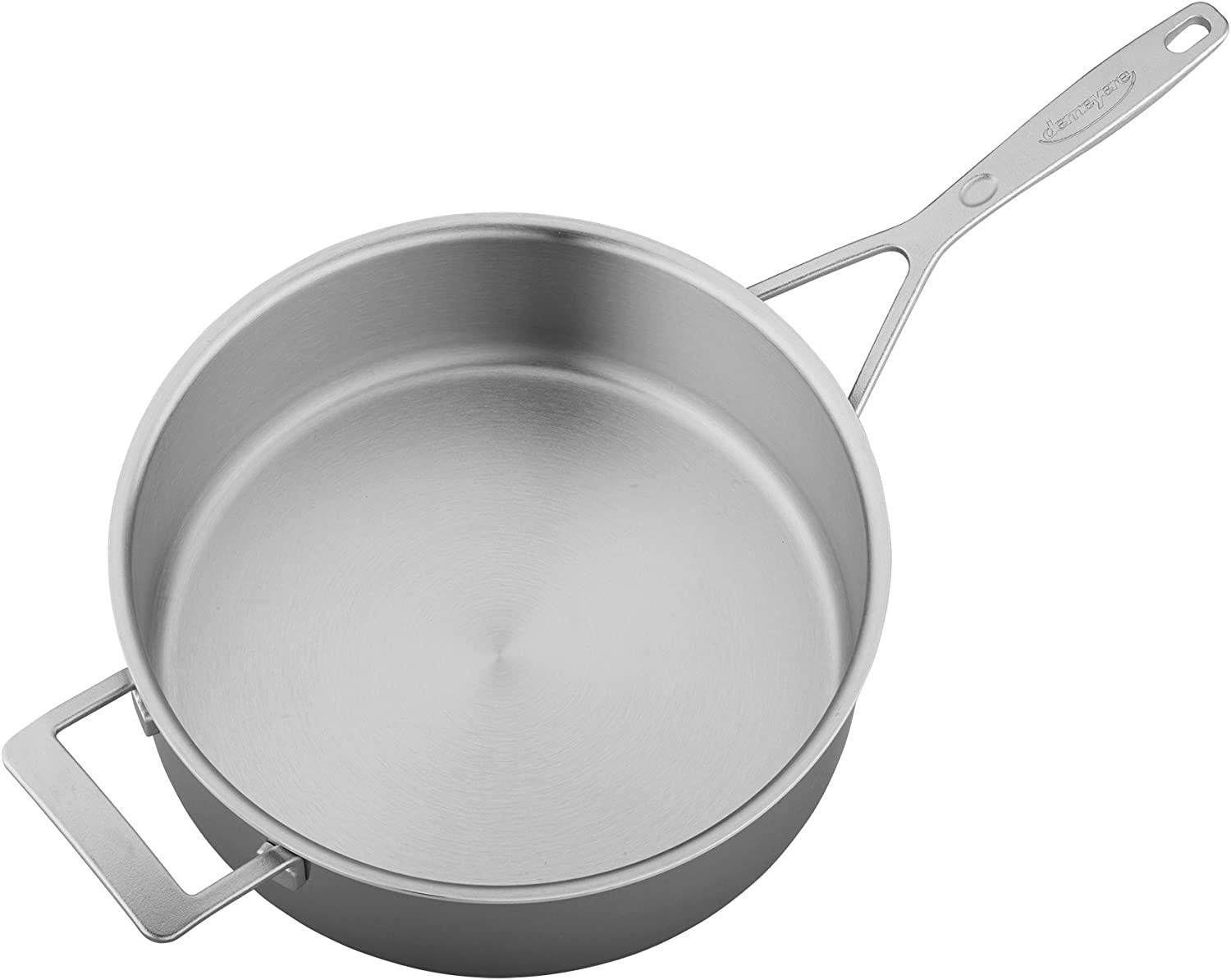 Demeyere Industry 5-Ply 6.5-qt Stainless Steel Saute Pan
