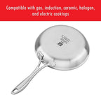 ZWILLING Spirit 3-ply 10-pc Stainless Steel Ceramic Nonstick Pots and Pans Set, Dutch Oven, Fry Pan