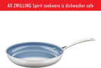 ZWILLING Spirit 3-ply 10-pc Stainless Steel Ceramic Nonstick Pots and Pans Set, Dutch Oven, Fry Pan
