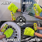 Chemical Guys CWS_402BK Car Wash Detailing Bucket, Mitt &amp; Accessories Bundle (6 Items) Featuring Mr. Pink Foaming Car Wash Soap, 128 fl oz (1 Gal) Works on Cars, Trucks, SUVs, RVs &amp; More