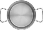 HENCKELS Zwilling J.A Cookware Set 9 Pieces Twin Classic Steel