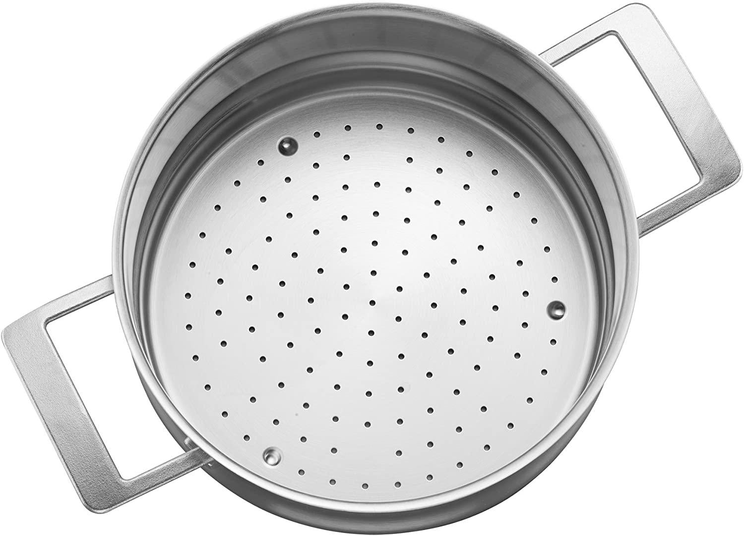 Demeyere Industry 5-Ply 5.5-qt Stainless Steel Steamer Insert