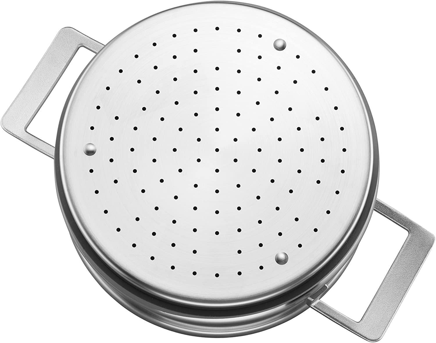 Demeyere Industry 5-Ply 5.5-qt Stainless Steel Steamer Insert
