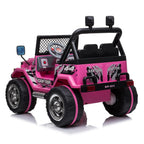 Zimtown Ride-On Car Electric Car with12V7AH Battery Children Car Pre-Programmed Music and Ride on Car Remote control Pink
